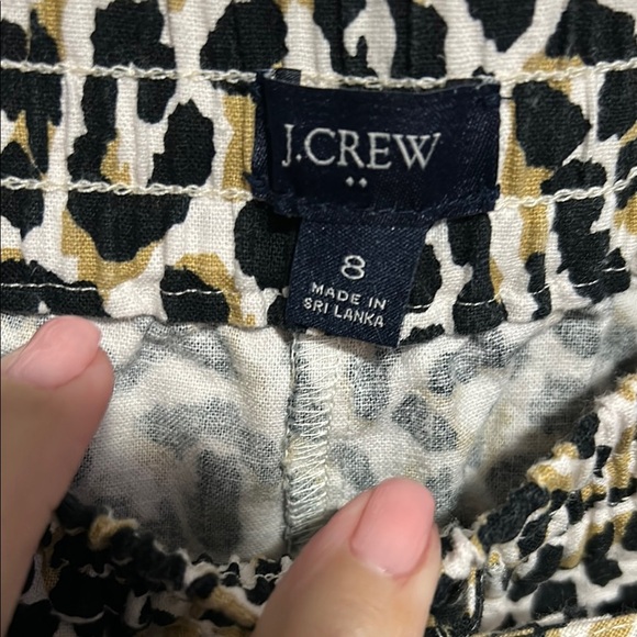 J.Crew Leopard Print Jogger Pants - Picture 3 of 9